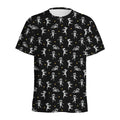 Cute Mummy Pattern Print Men's Athletic T-Shirt