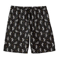 Cute Mummy Pattern Print Men's Swim Trunks