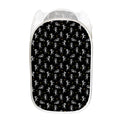 Cute Mummy Pattern Print Mesh Laundry Hamper