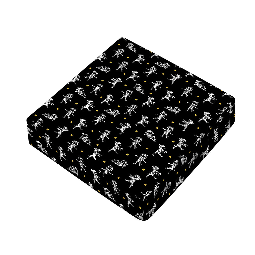 Cute Mummy Pattern Print Outdoor Seat Cushion Cover