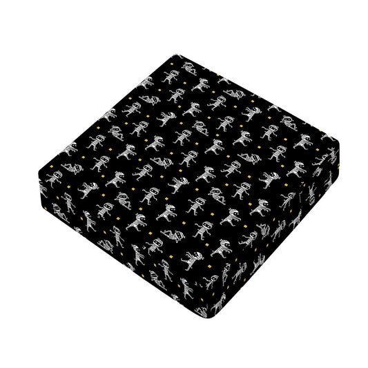 Cute Mummy Pattern Print Outdoor Seat Cushion Cover