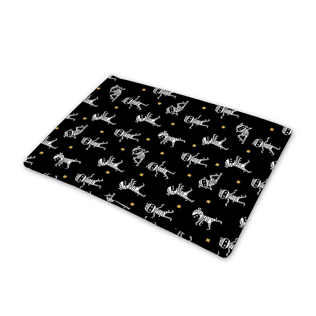Cute Mummy Pattern Print Pet Cooling Mat Cover