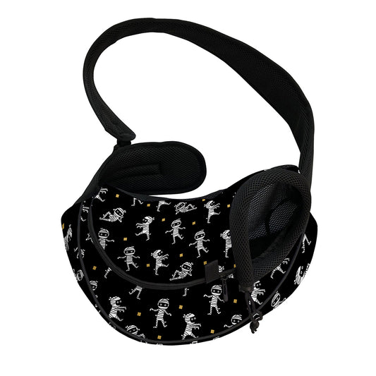 Cute Mummy Pattern Print Pet Sling Carrier