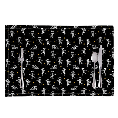Cute Mummy Pattern Print Placemat