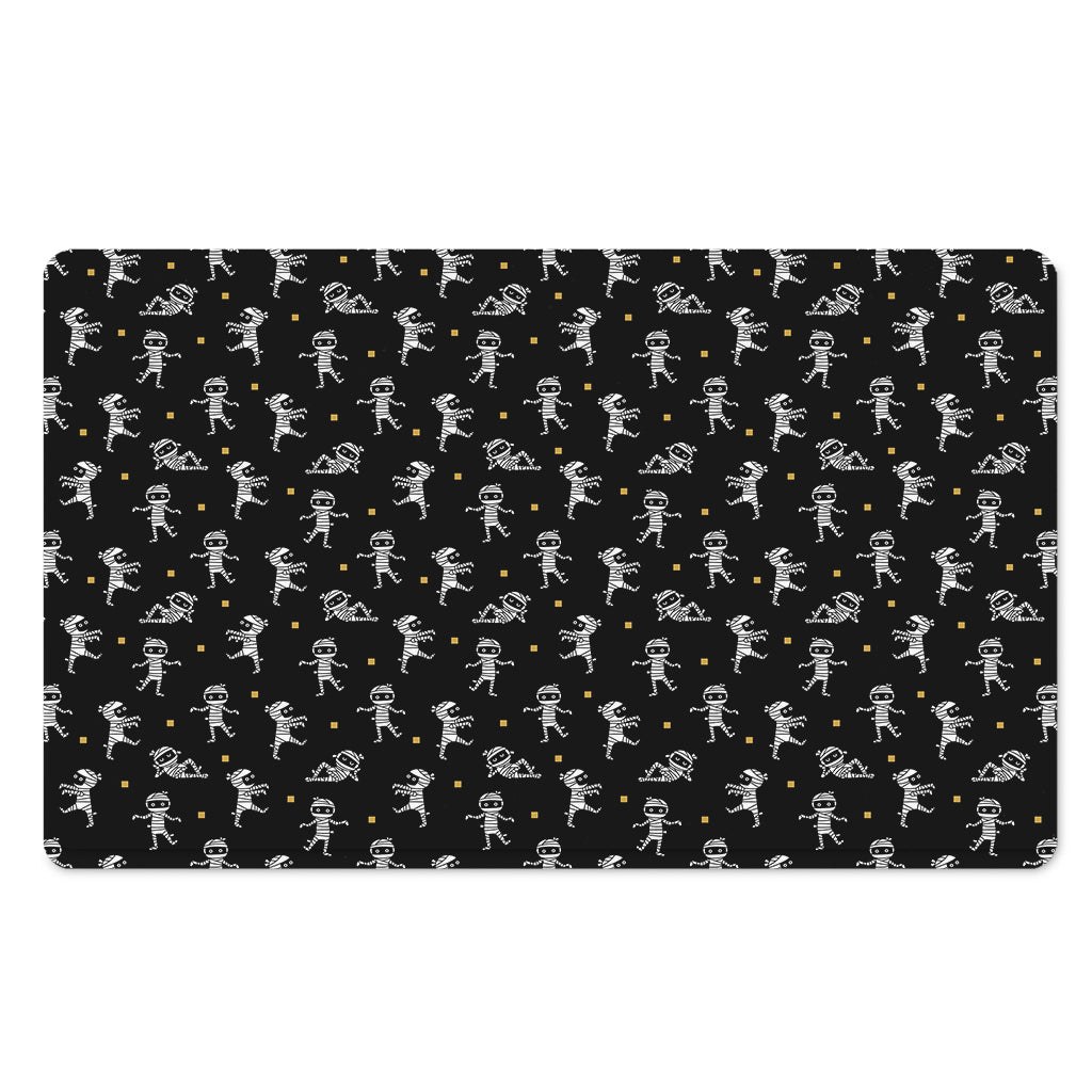 Cute Mummy Pattern Print Polyester Doormat
