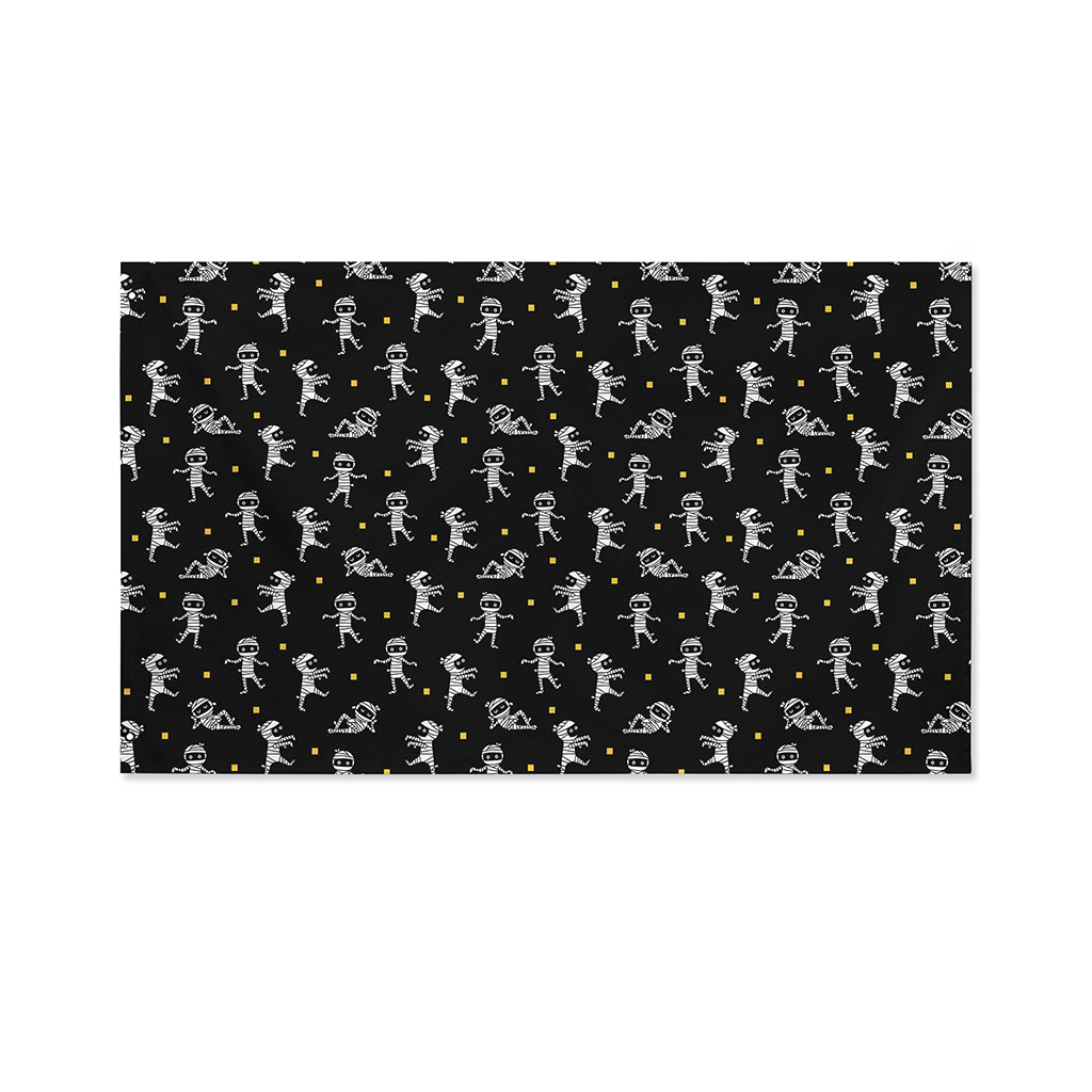 Cute Mummy Pattern Print Polyester Flag