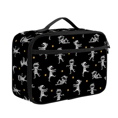Cute Mummy Pattern Print Portable Lunch Bag