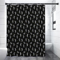 Cute Mummy Pattern Print Premium Shower Curtain