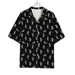 Cute Mummy Pattern Print Rayon Hawaiian Shirt
