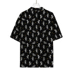 Cute Mummy Pattern Print Rayon Hawaiian Shirt