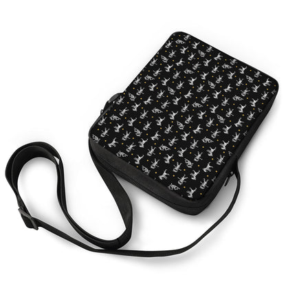 Cute Mummy Pattern Print Rectangular Crossbody Bag