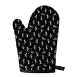 Cute Mummy Pattern Print Single Oven Mitt
