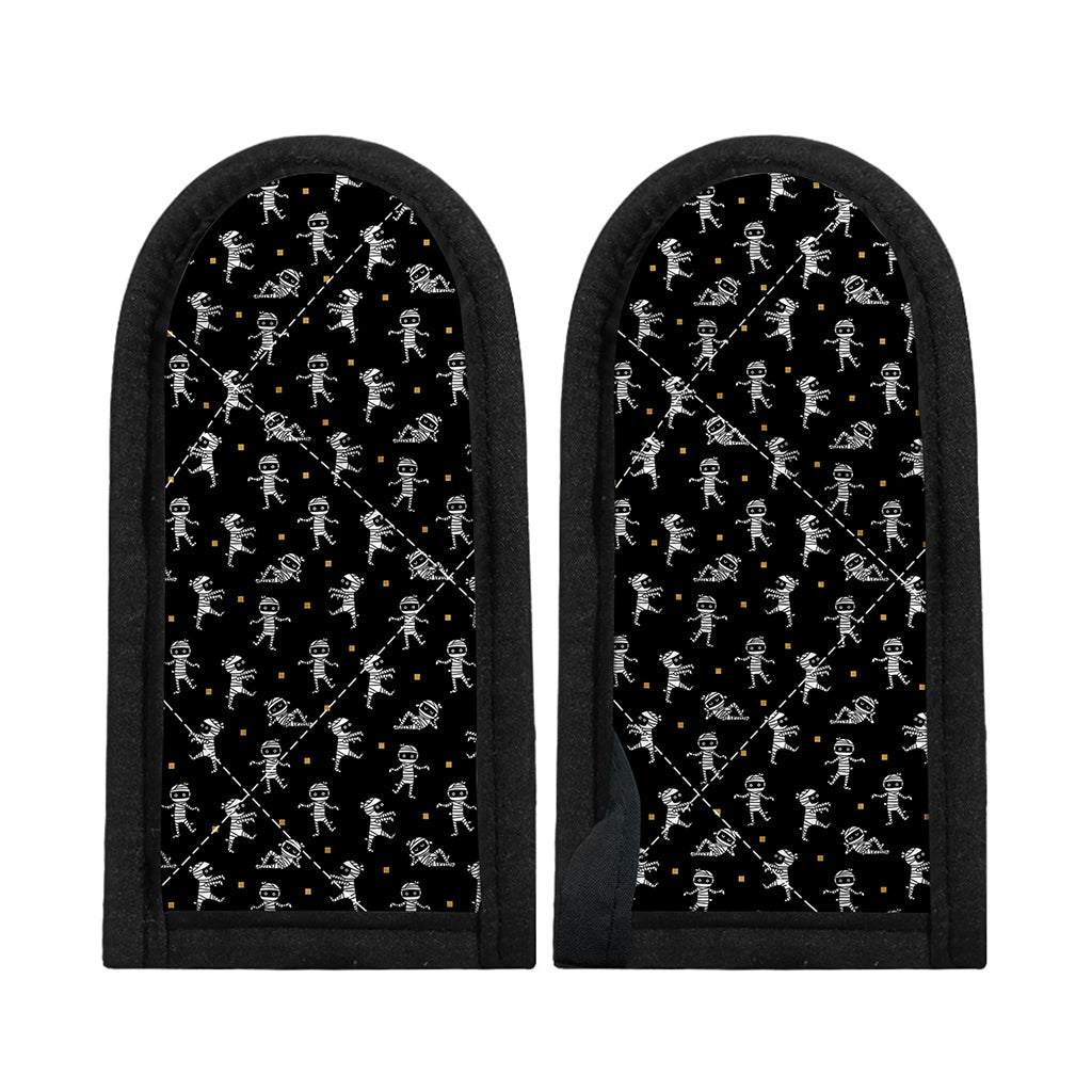 Cute Mummy Pattern Print Skillet Handle Cover