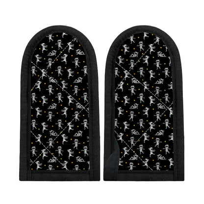 Cute Mummy Pattern Print Skillet Handle Cover