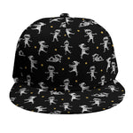 Cute Mummy Pattern Print Snapback Cap