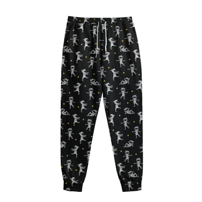 Cute Mummy Pattern Print Sweatpants