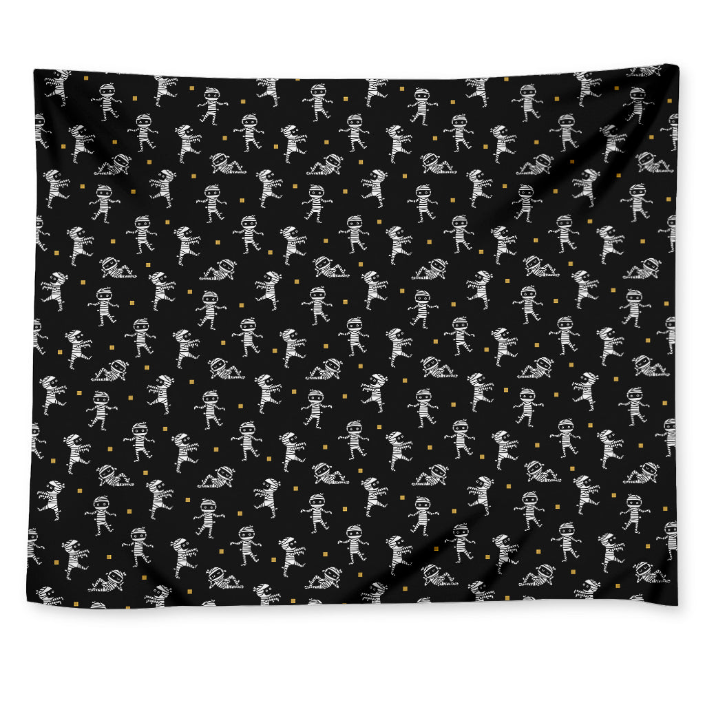 Cute Mummy Pattern Print Tapestry