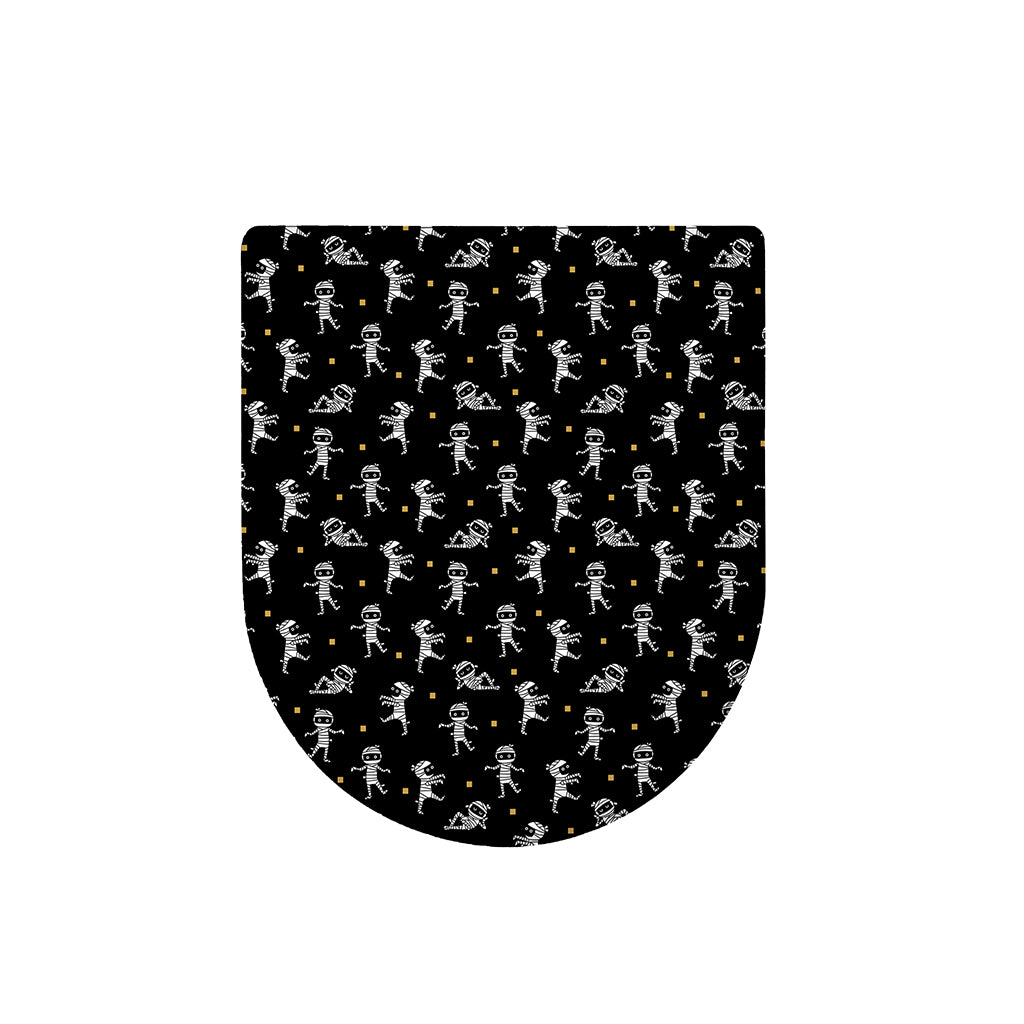 Cute Mummy Pattern Print Toilet Lid Cover