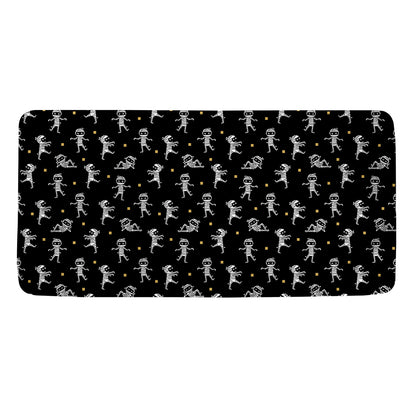 Cute Mummy Pattern Print Towel