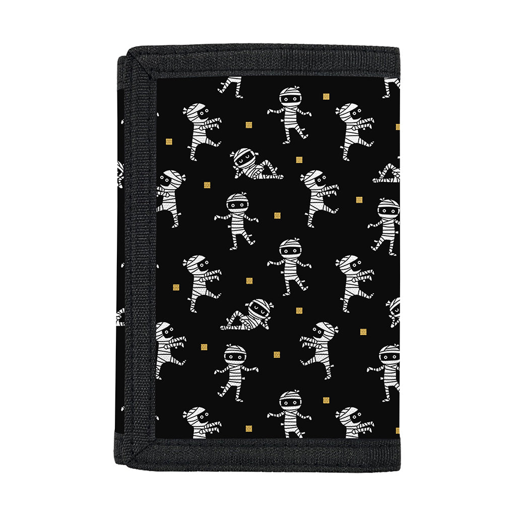 Cute Mummy Pattern Print Trifold Wallet