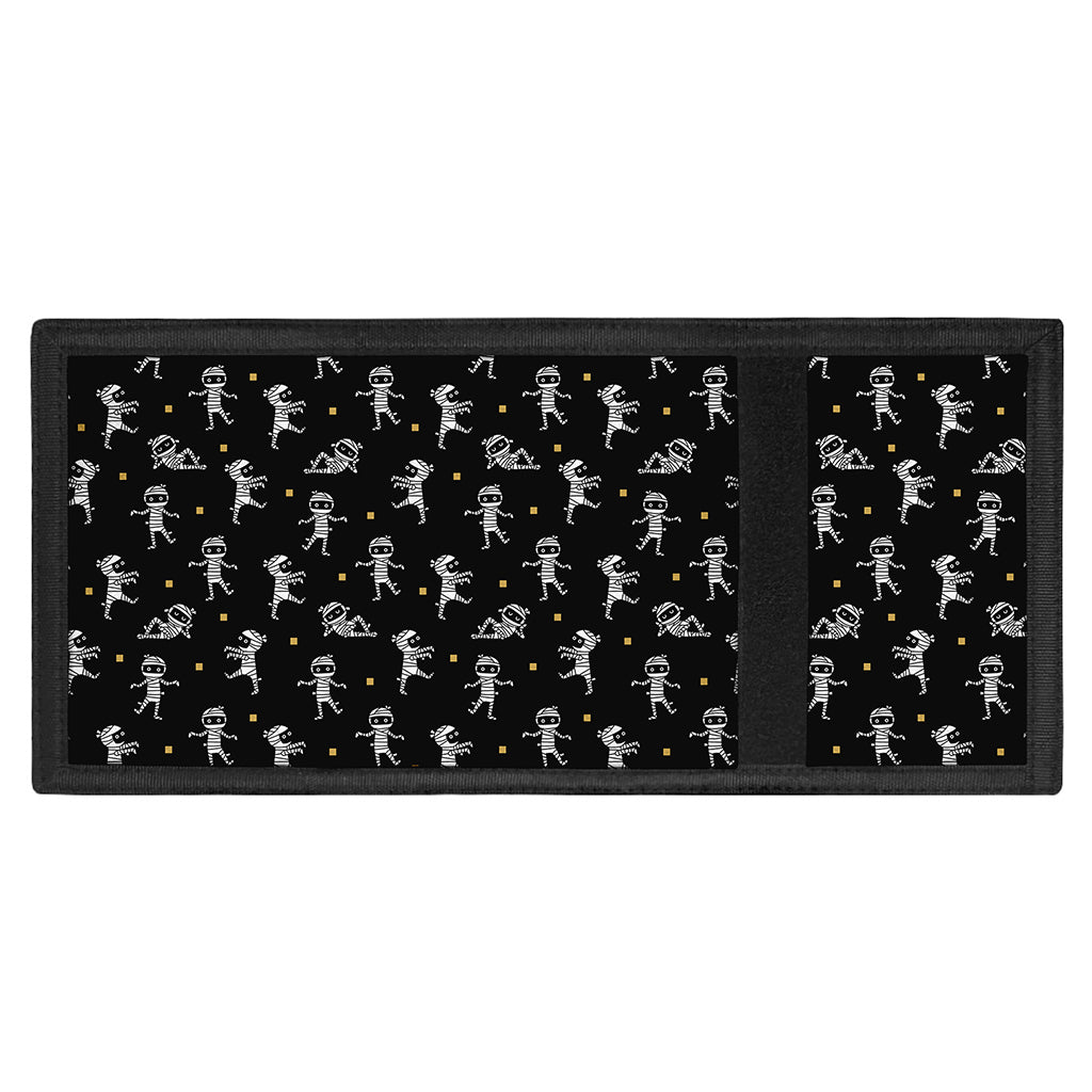 Cute Mummy Pattern Print Trifold Wallet