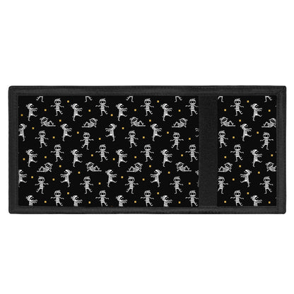 Cute Mummy Pattern Print Trifold Wallet