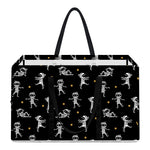 Cute Mummy Pattern Print Utility Tote Bag