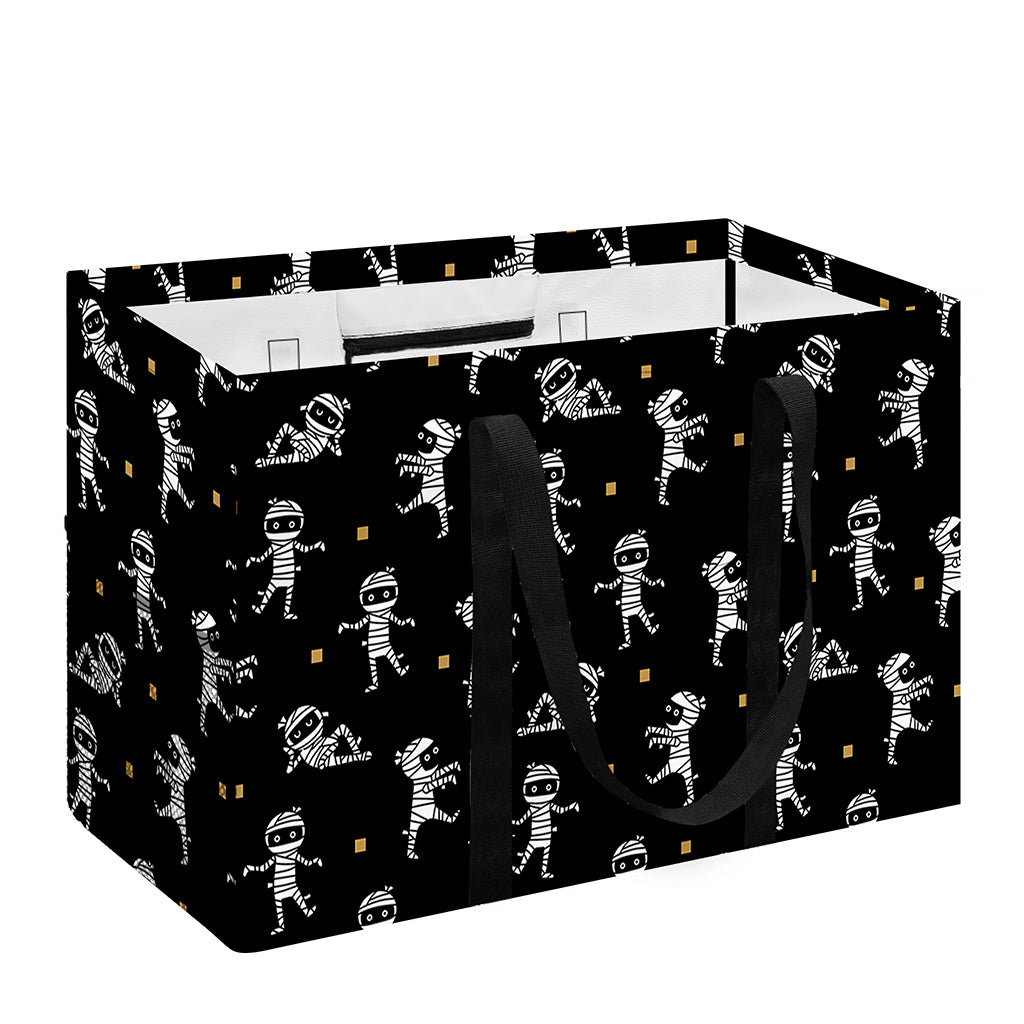 Cute Mummy Pattern Print Utility Tote Bag