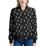 Cute Mummy Pattern Print Women's Bomber Jacket