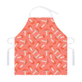 Cute Mushroom Pattern Print Adjustable Apron