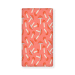Cute Mushroom Pattern Print Baby Crib Sheet