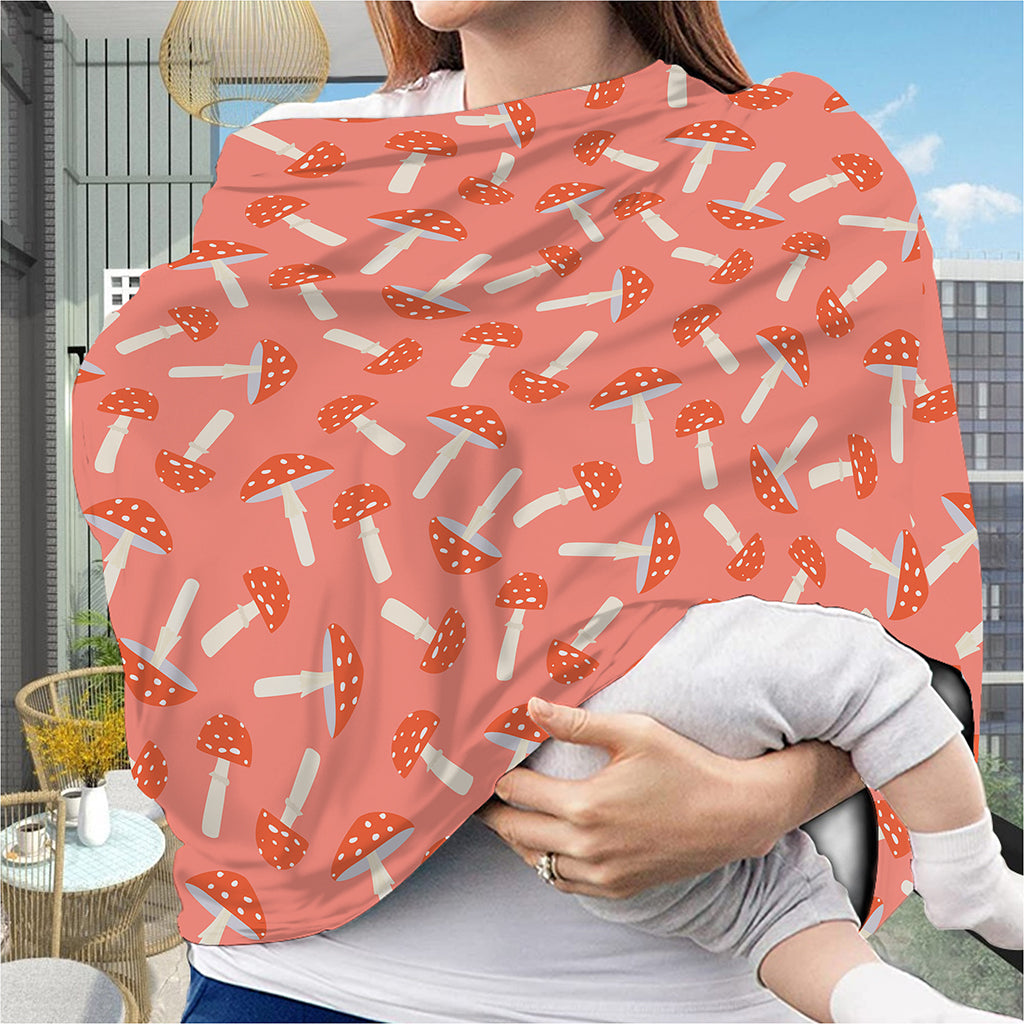Cute Mushroom Pattern Print Baby Seat Cover
