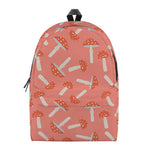 Cute Mushroom Pattern Print Backpack