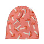 Cute Mushroom Pattern Print Beanie