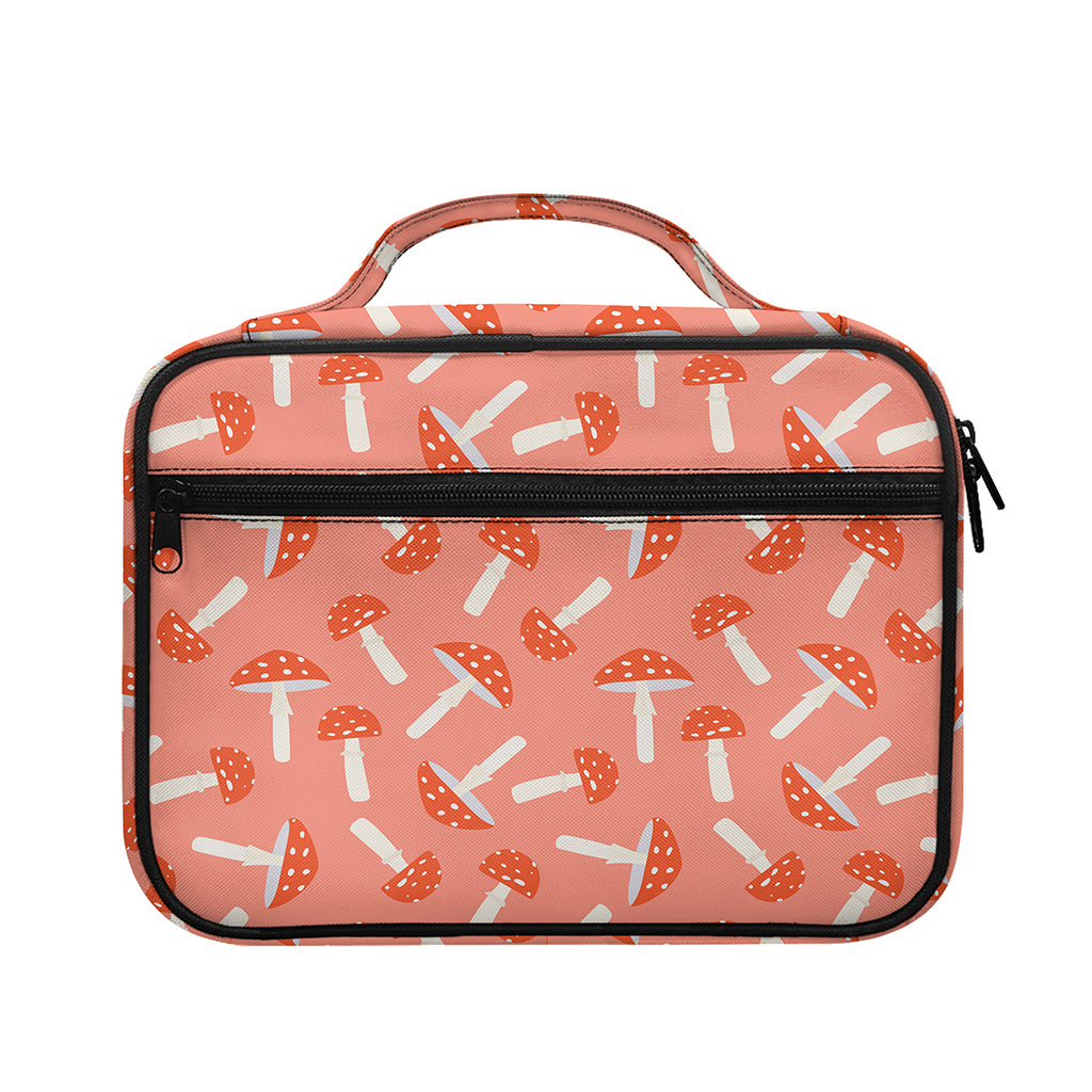 Cute Mushroom Pattern Print Briefcase Bible Bag