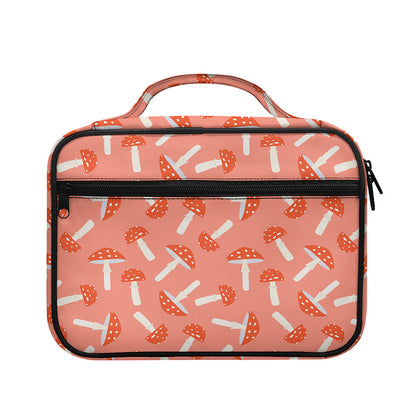 Cute Mushroom Pattern Print Briefcase Bible Bag
