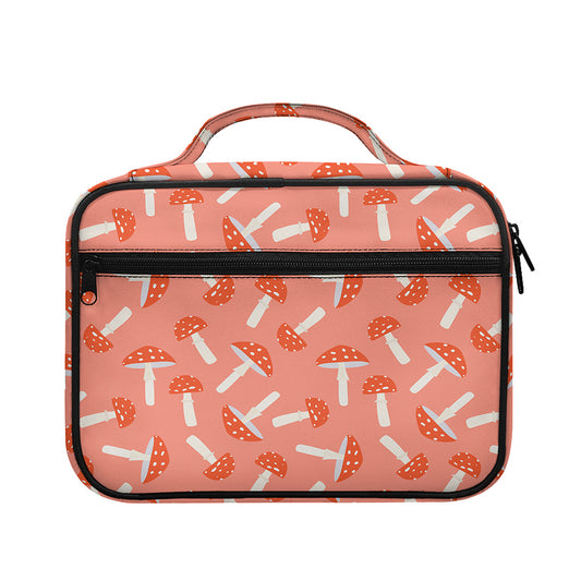 Cute Mushroom Pattern Print Briefcase Bible Bag