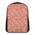Cute Mushroom Pattern Print Casual Backpack
