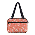 Cute Mushroom Pattern Print Double Strap Bible Bag