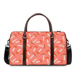 Cute Mushroom Pattern Print Duffle Bag