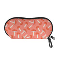 Cute Mushroom Pattern Print Glasses Case