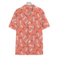 Cute Mushroom Pattern Print Hawaiian Shirt