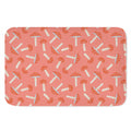 Cute Mushroom Pattern Print Indoor Door Mat