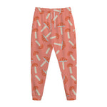 Cute Mushroom Pattern Print Jogger Pants