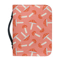 Cute Mushroom Pattern Print Leather Bible Cover