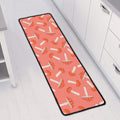 Cute Mushroom Pattern Print Long Kitchen Mat