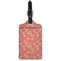 Cute Mushroom Pattern Print Luggage Tag