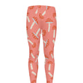 Cute Mushroom Pattern Print Men's Leggings