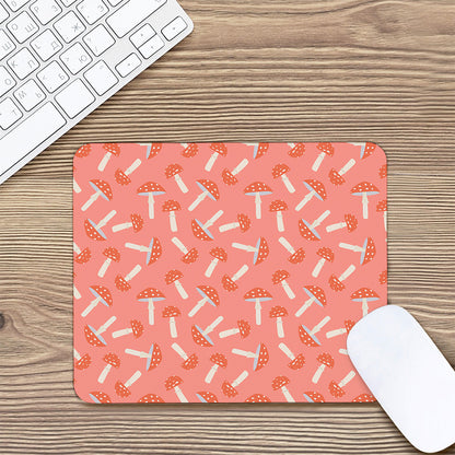 Cute Mushroom Pattern Print Mouse Pad