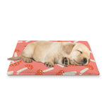 Cute Mushroom Pattern Print Pet Cooling Mat Cover